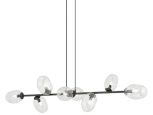 Hanglamp Vorine Zwart Ø12 cm