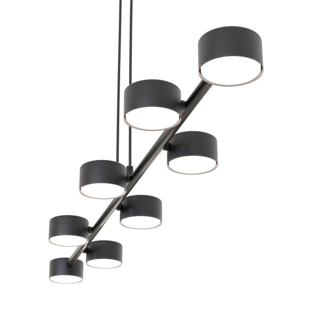 Hanglamp Fluvil Zwart - Afbeelding 2