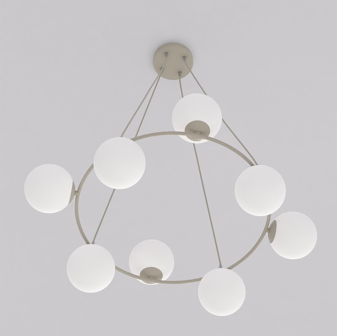 Hanglamp Geenio Beige Ø14 cm - Afbeelding 2