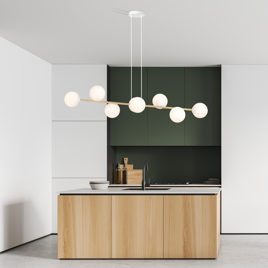 Hanglamp Vuste Wit Ø14 cm - Afbeelding 2