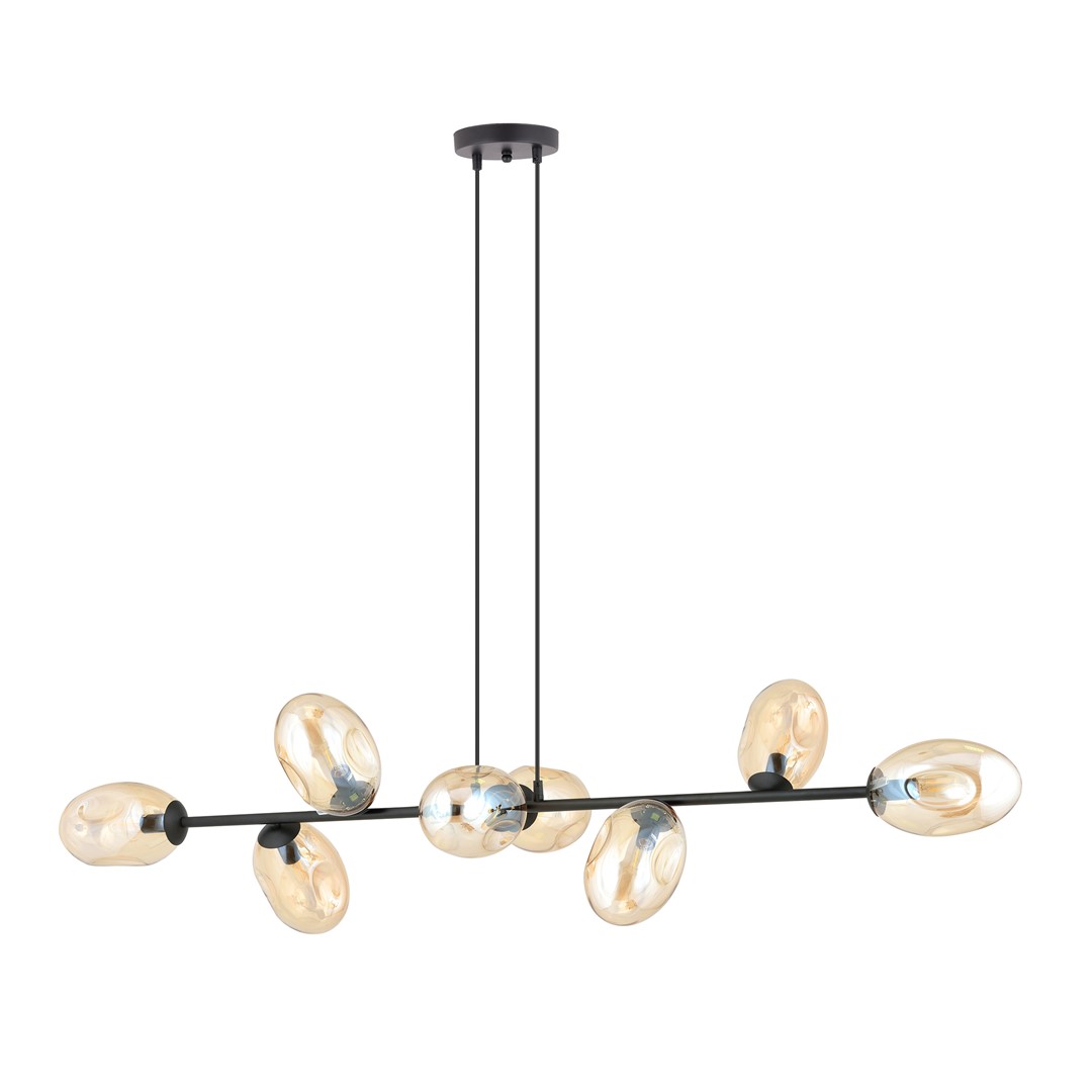 Hanglamp Kondia Zwart Ø12 cm - Afbeelding 2