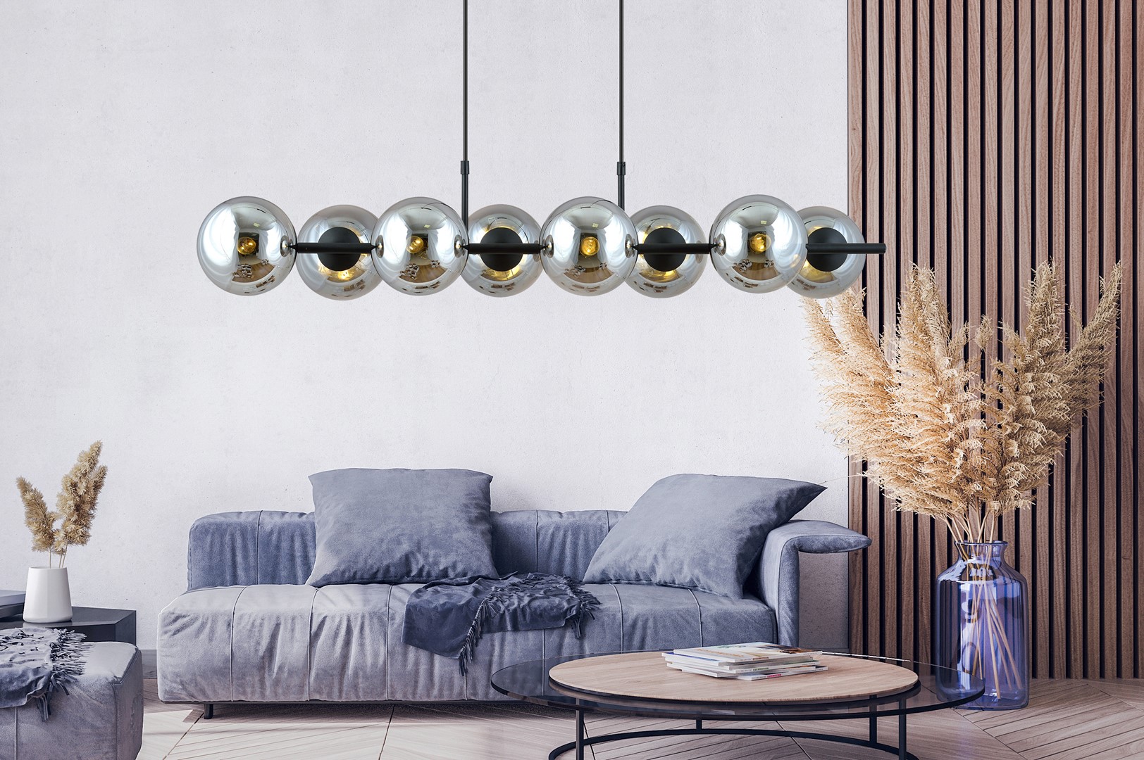 Hanglamp Fiebone Zwart Ø14 cm - Afbeelding 3