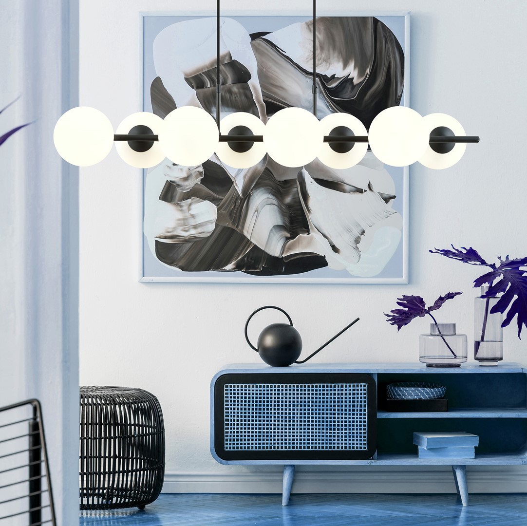 Hanglamp Grodund Zwart Ø15 cm - Afbeelding 3