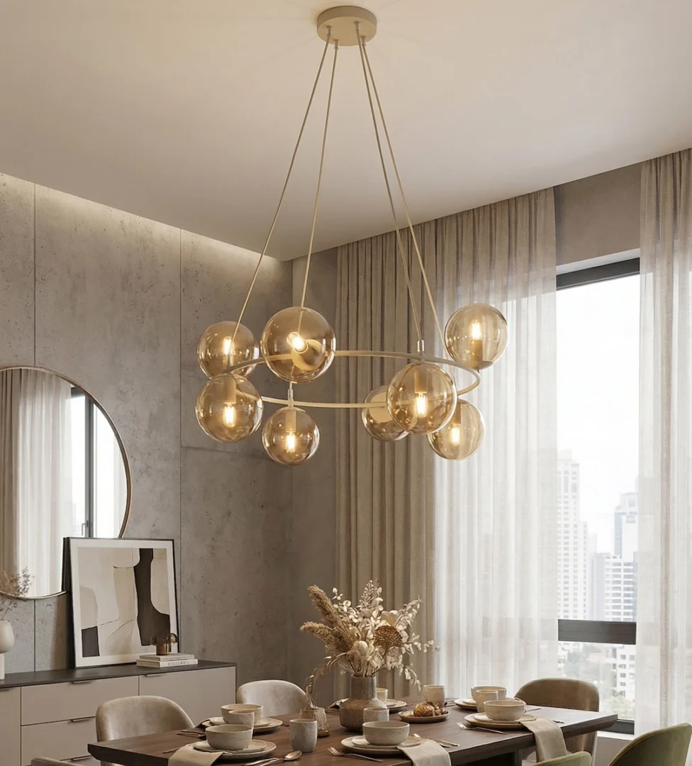 Hanglamp Brallone Beige Ø14 cm - Afbeelding 3
