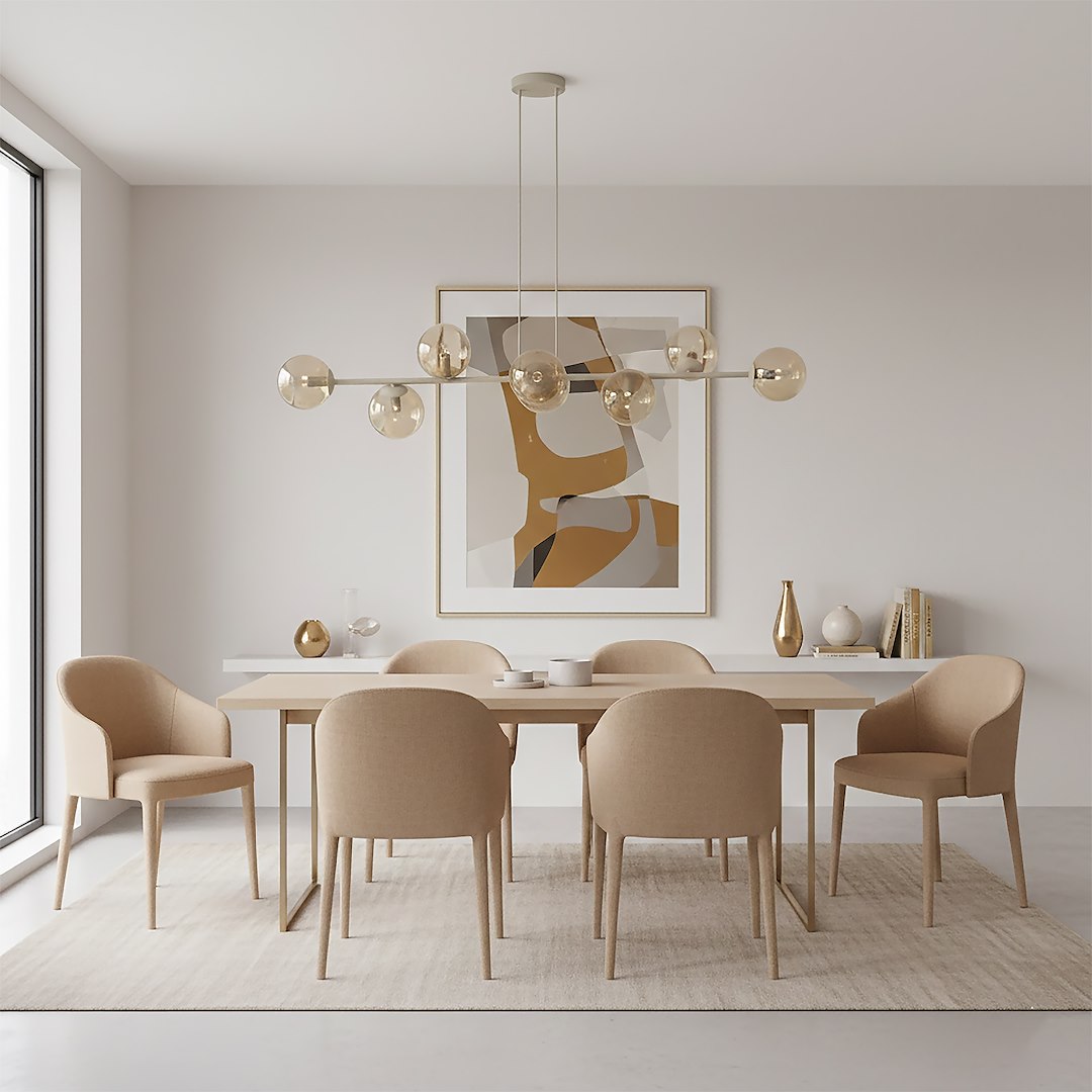 Hanglamp Joormund Beige Ø14 cm - Afbeelding 3