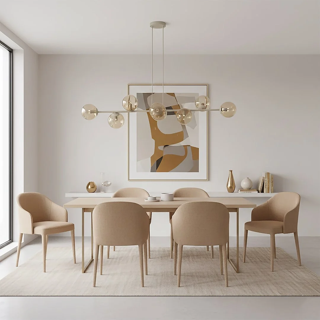 Hanglamp Joormund Beige Ø14 cm - Afbeelding 3