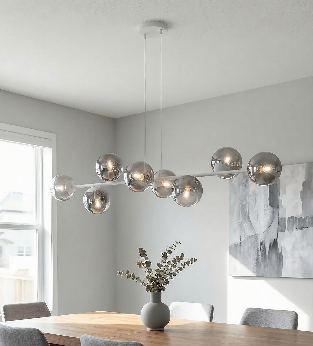 Hanglamp Jaamo Grijs Ø14 cm - Afbeelding 3