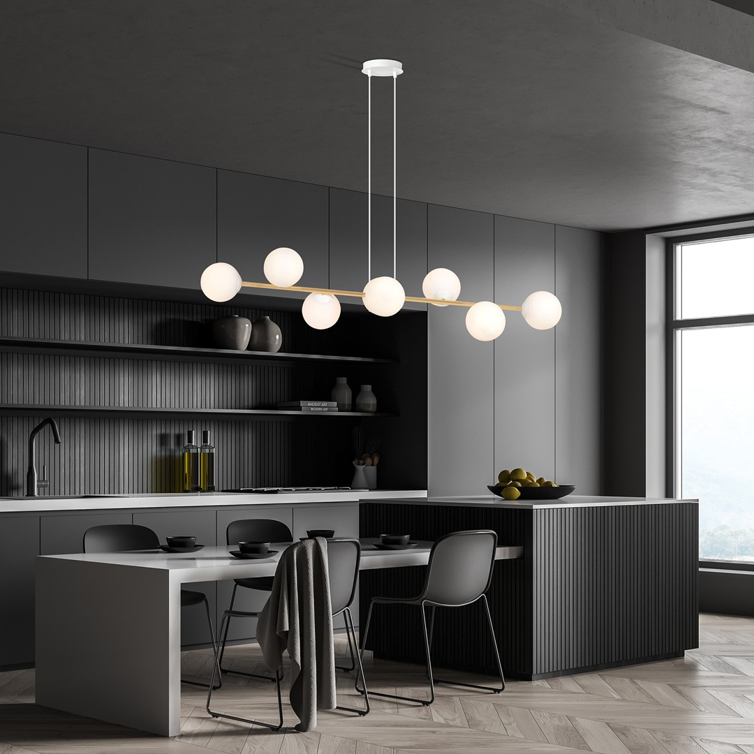 Hanglamp Vuste Wit Ø14 cm - Afbeelding 3