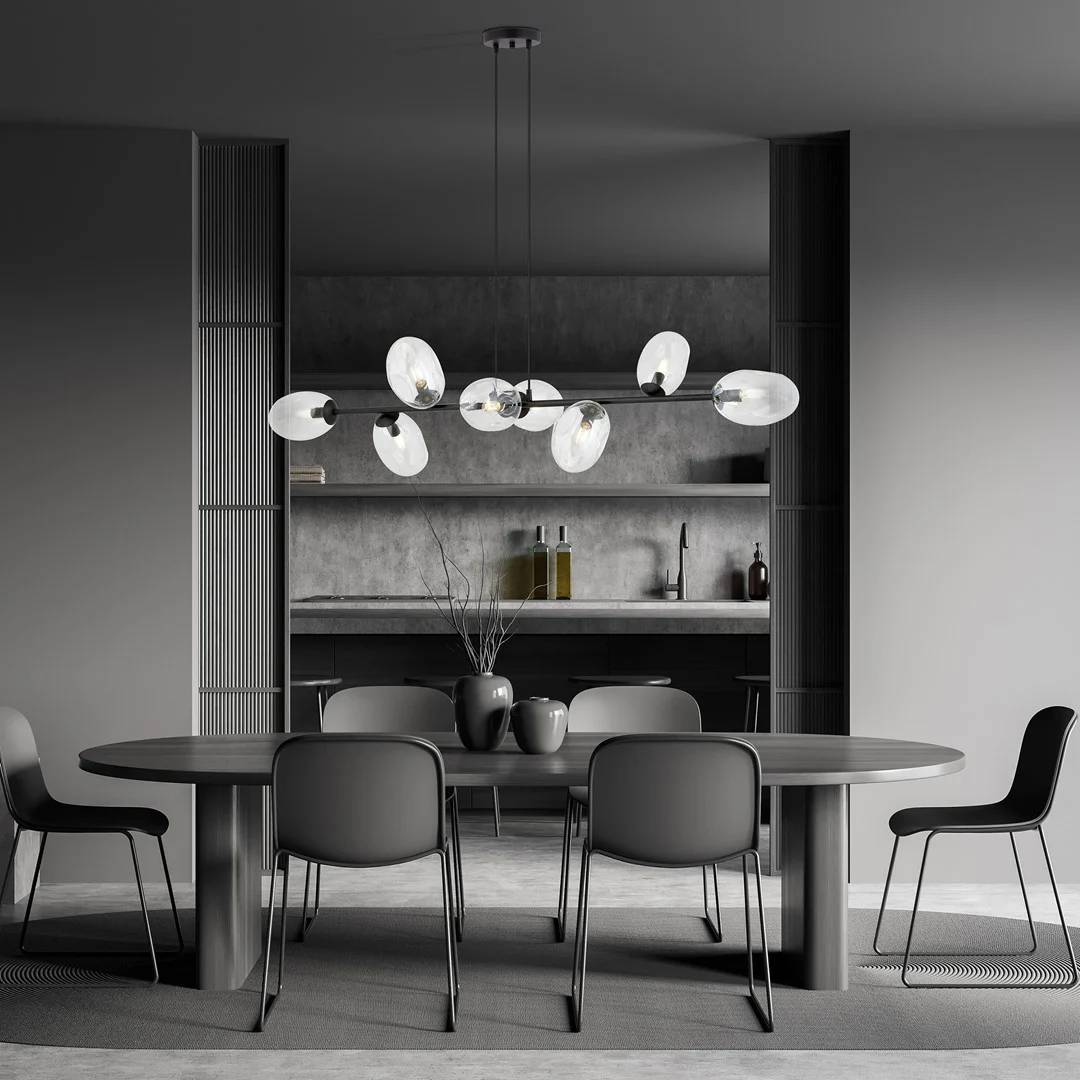 Hanglamp Vorine Zwart Ø12 cm - Afbeelding 3