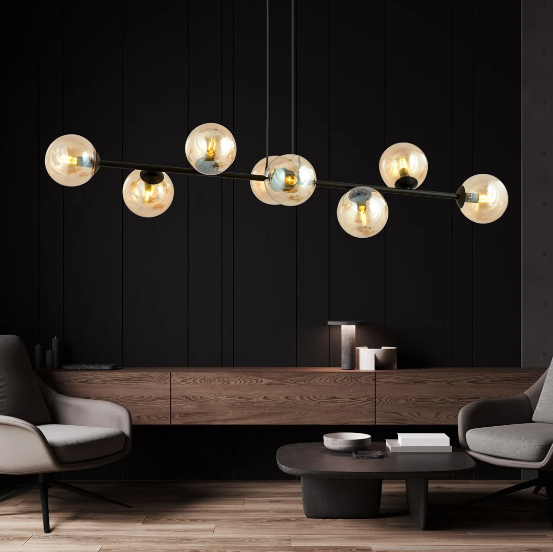 Hanglamp Stauntino Zwart Ø14 cm - Afbeelding 3