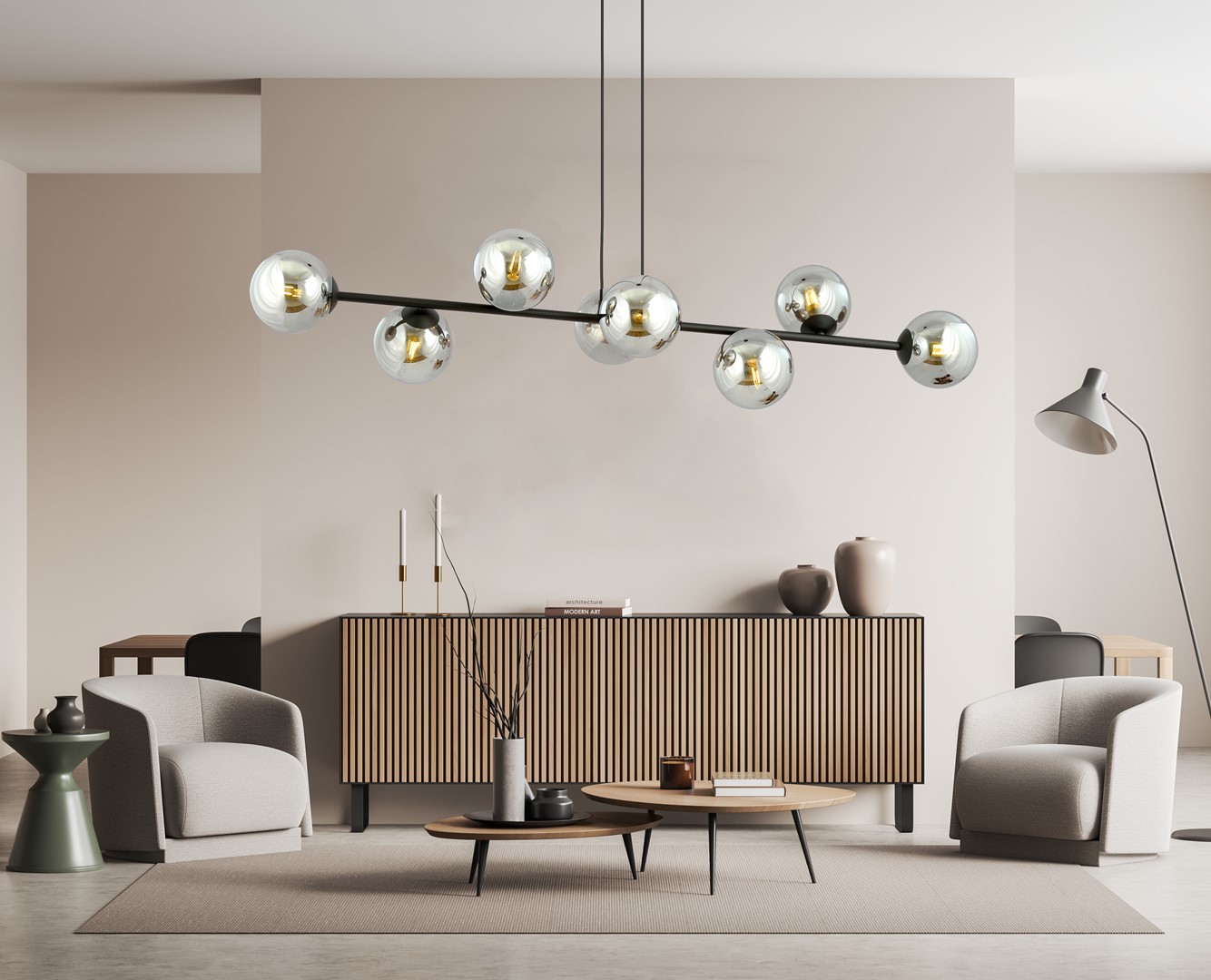 Hanglamp Privund Zwart Ø14 cm - Afbeelding 3