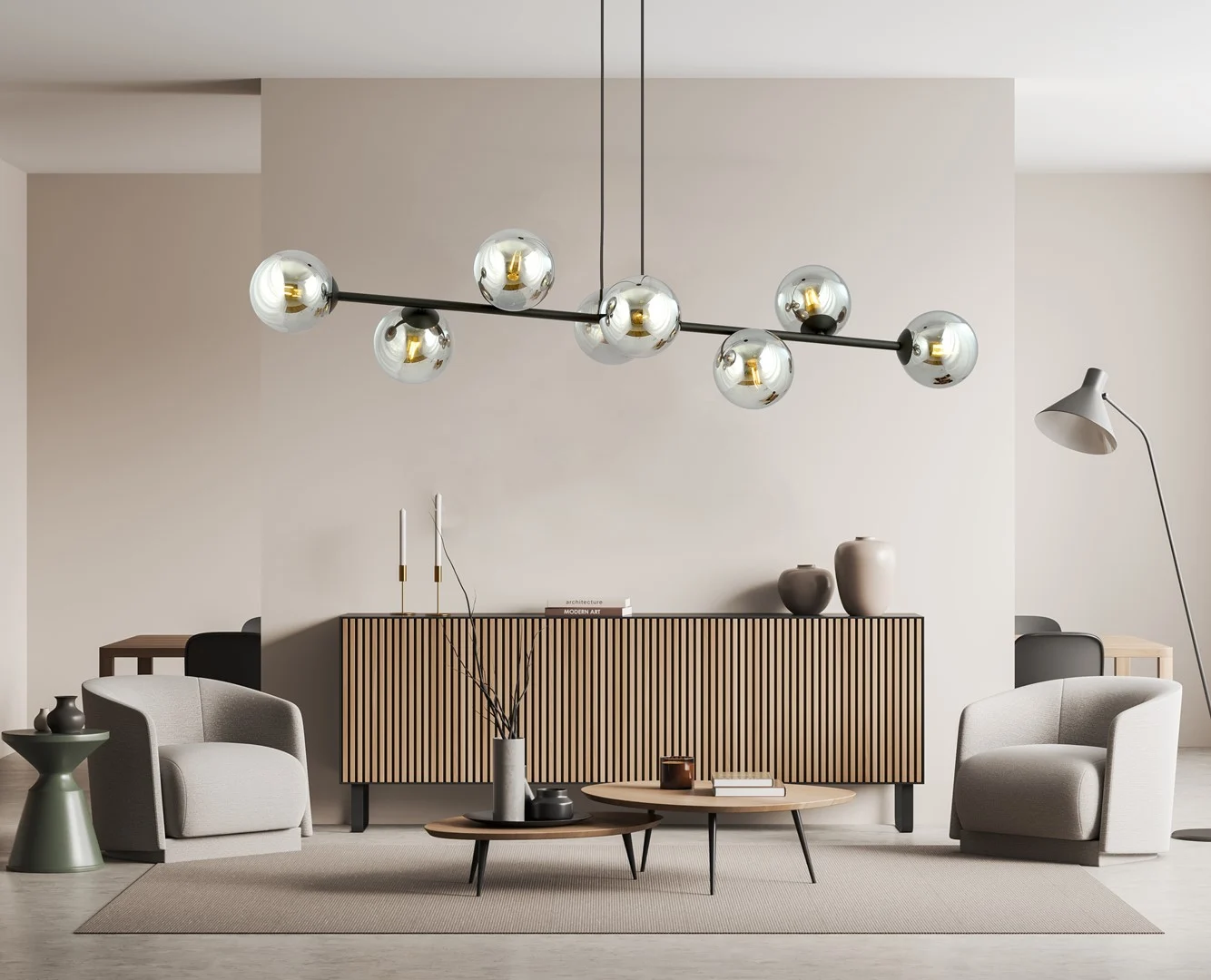 Hanglamp Privund Zwart Ø14 cm - Afbeelding 3
