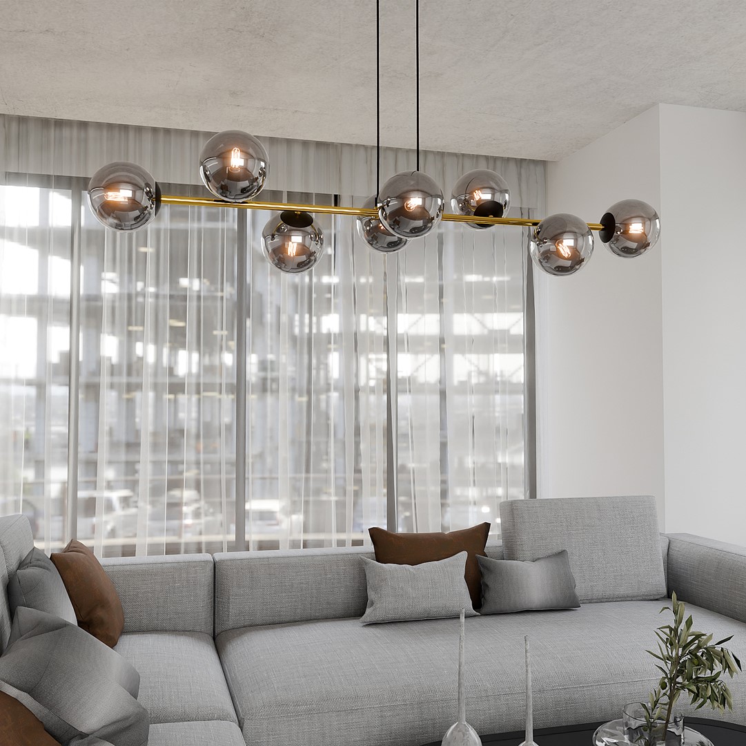 Hanglamp Launsy Zwart Ø14 cm - Afbeelding 4