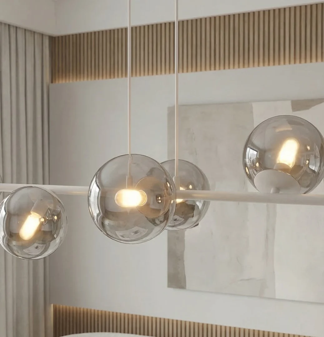 Hanglamp Jaamo Grijs Ø14 cm - Afbeelding 4