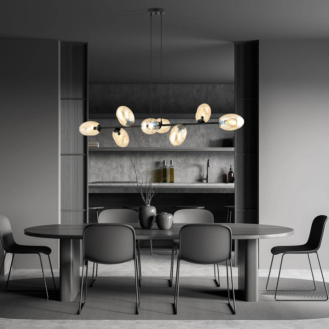 Hanglamp Kondia Zwart Ø12 cm - Afbeelding 4