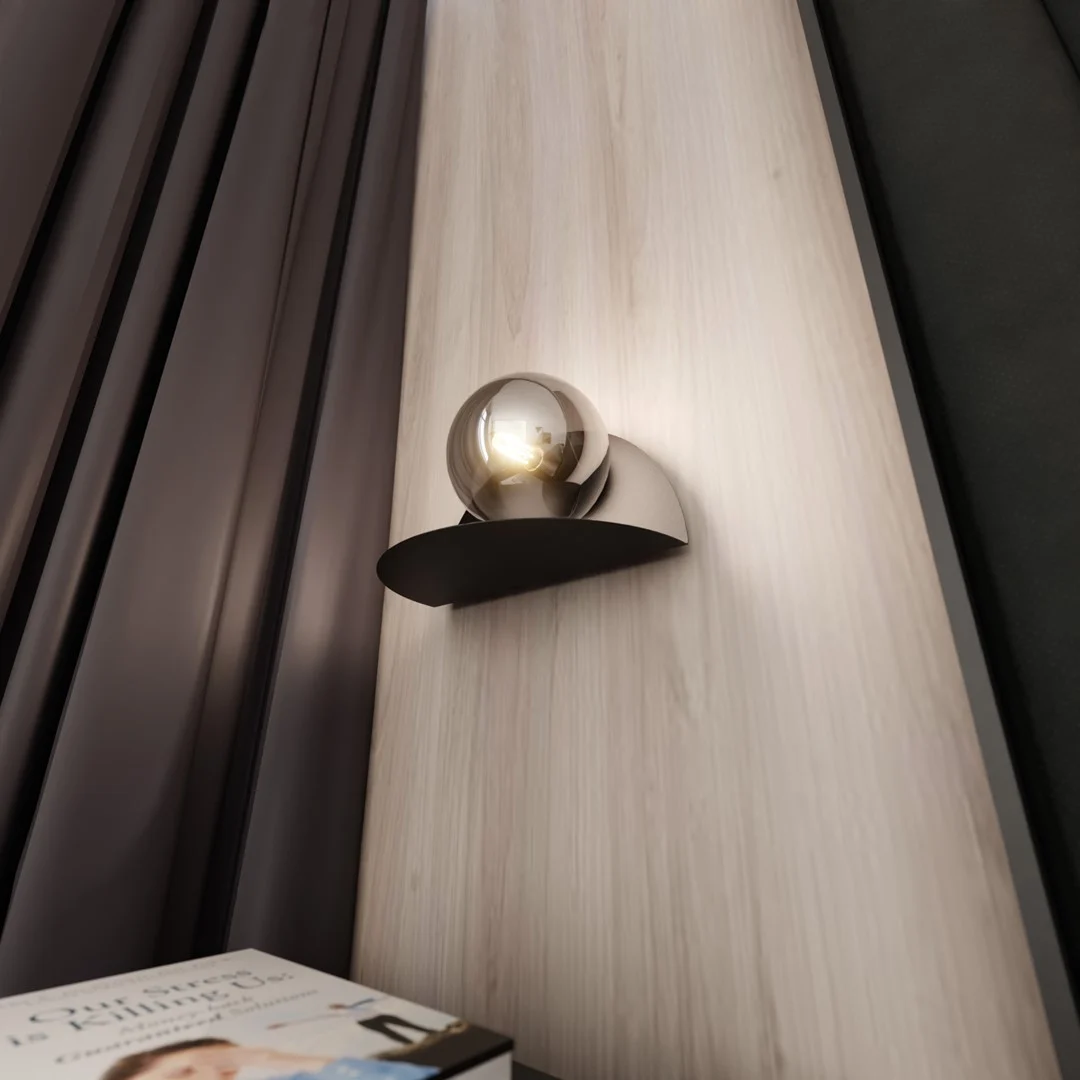 Decoratie Zuntello Staal Zwart - Afbeelding 4