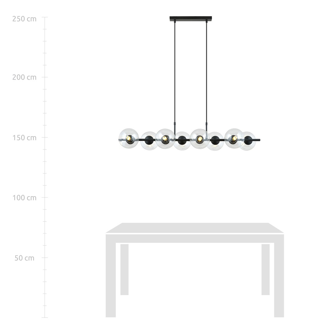 Hanglamp Hordek Zwart Ø14 cm - Afbeelding 5