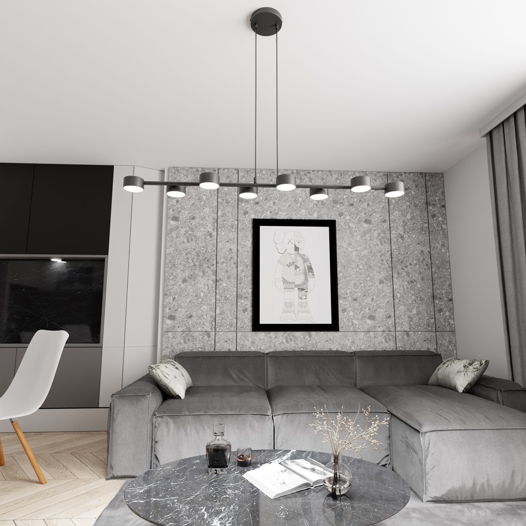 Hanglamp Fluvil Zwart - Afbeelding 5