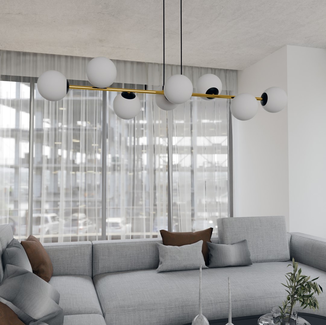 Hanglamp Paldi Zwart Ø14 cm - Afbeelding 5