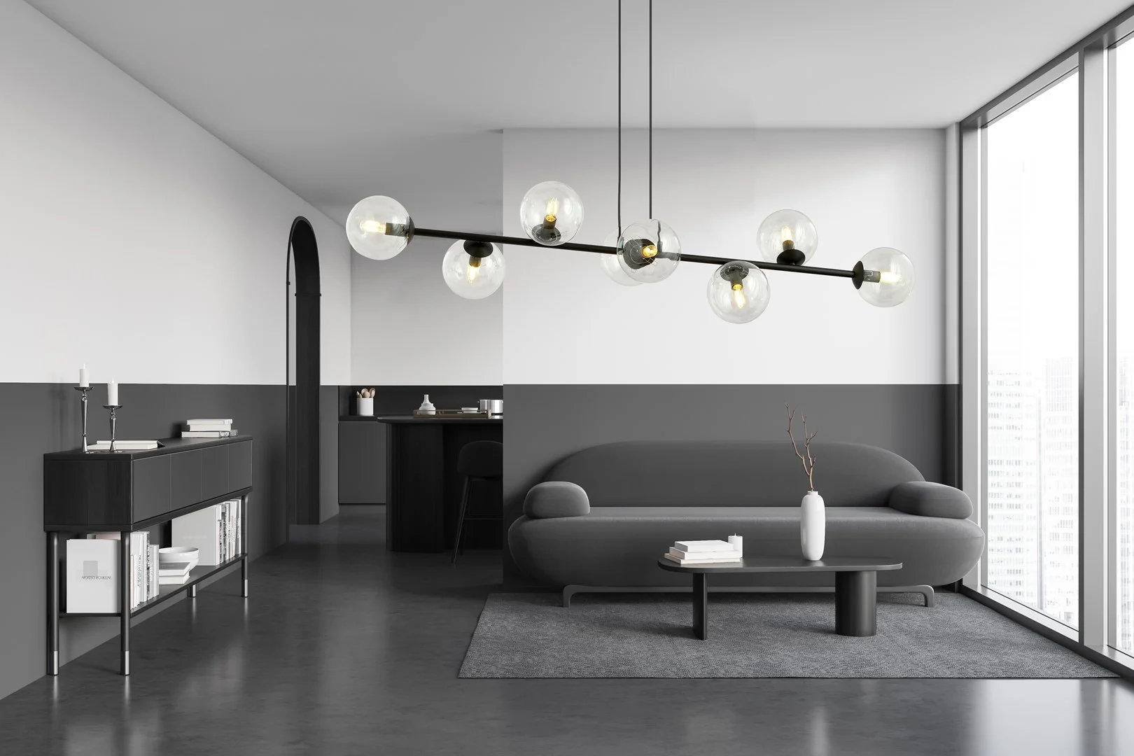 Hanglamp Klennaro Zwart Ø14 cm - Afbeelding 5