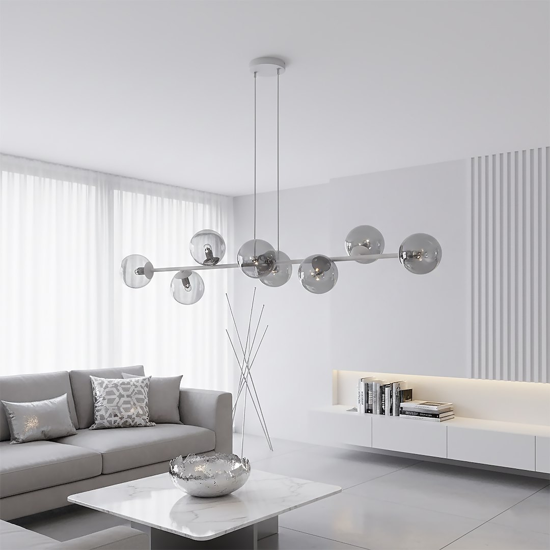 Hanglamp Jaamo Grijs Ø14 cm - Afbeelding 6
