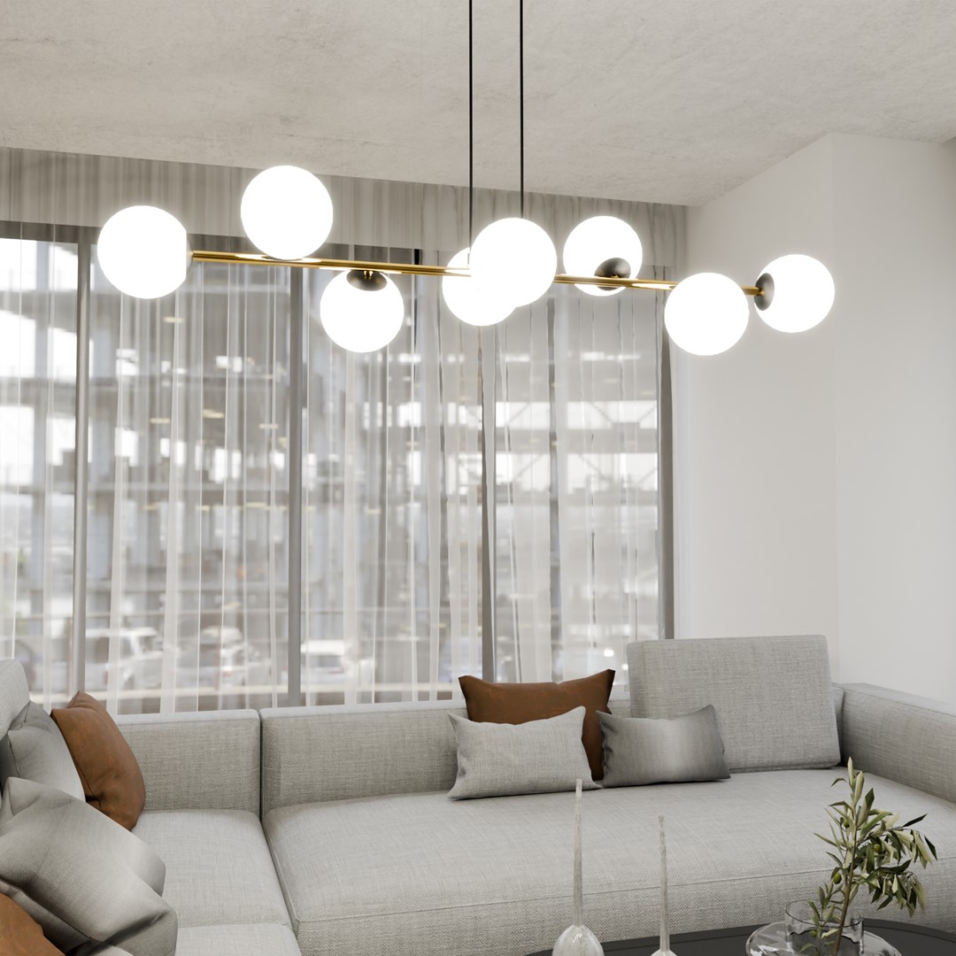 Hanglamp Paldi Zwart Ø14 cm - Afbeelding 6