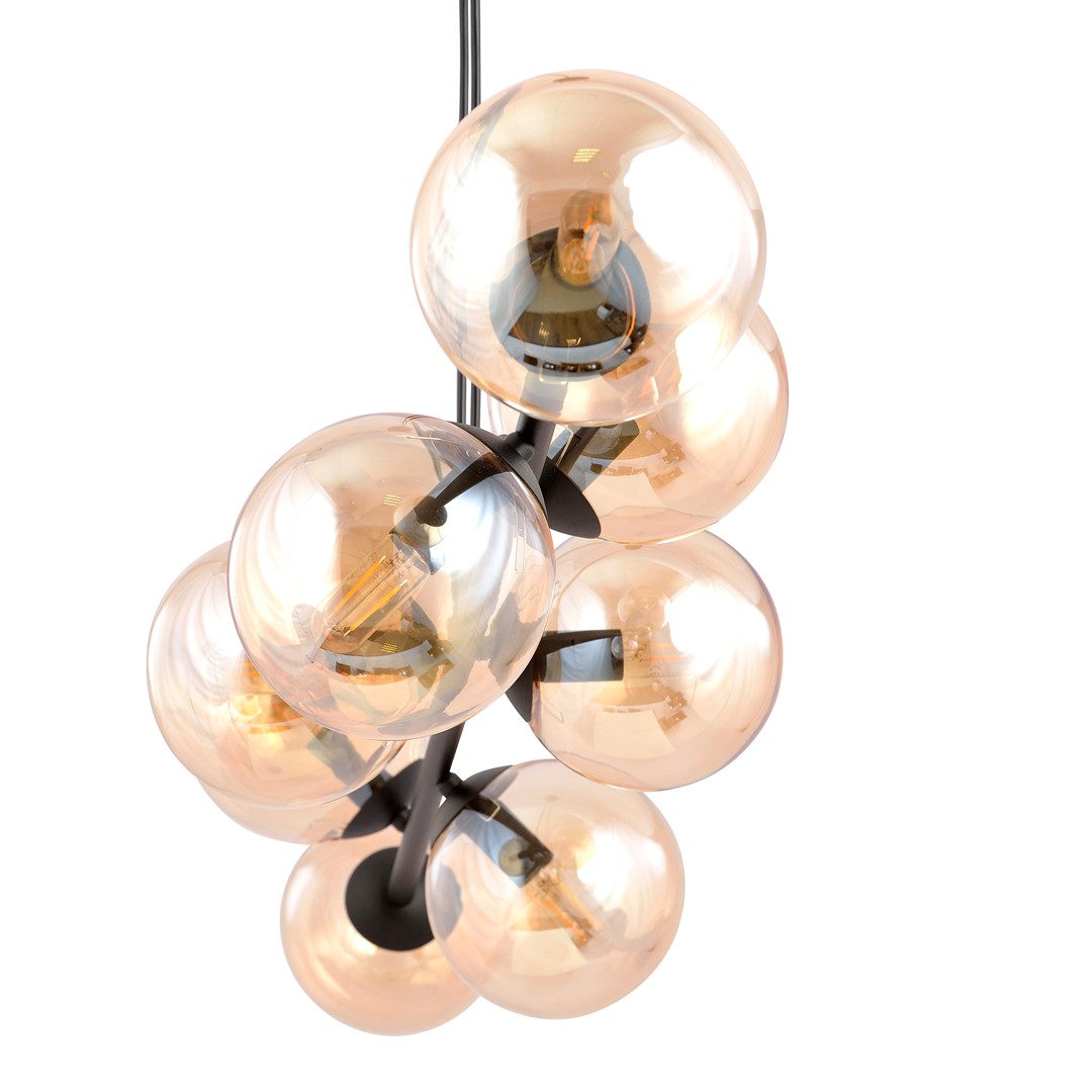 Hanglamp Stauntino Zwart Ø14 cm - Afbeelding 6