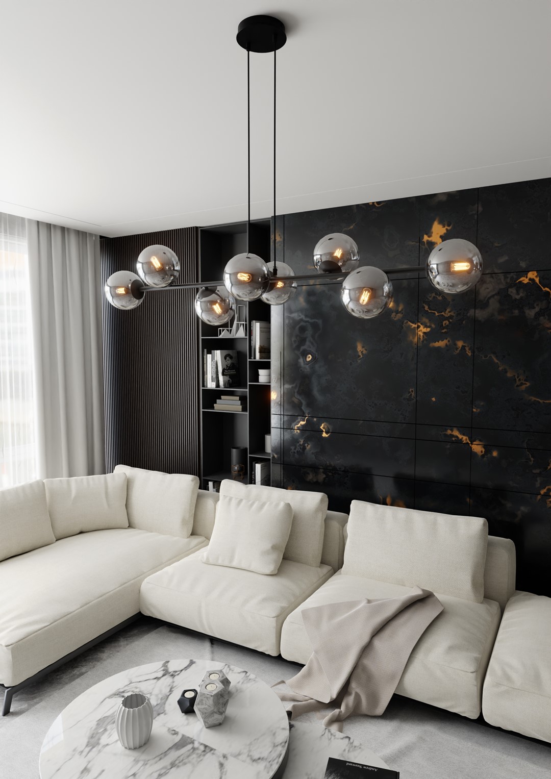 Hanglamp Privund Zwart Ø14 cm - Afbeelding 6