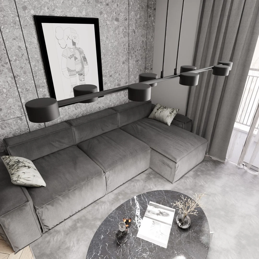 Hanglamp Fluvil Zwart - Afbeelding 6