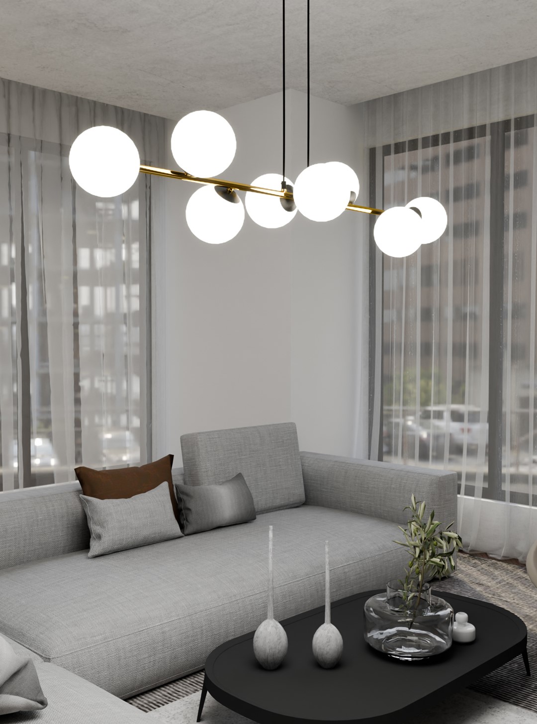 Hanglamp Paldi Zwart Ø14 cm - Afbeelding 7