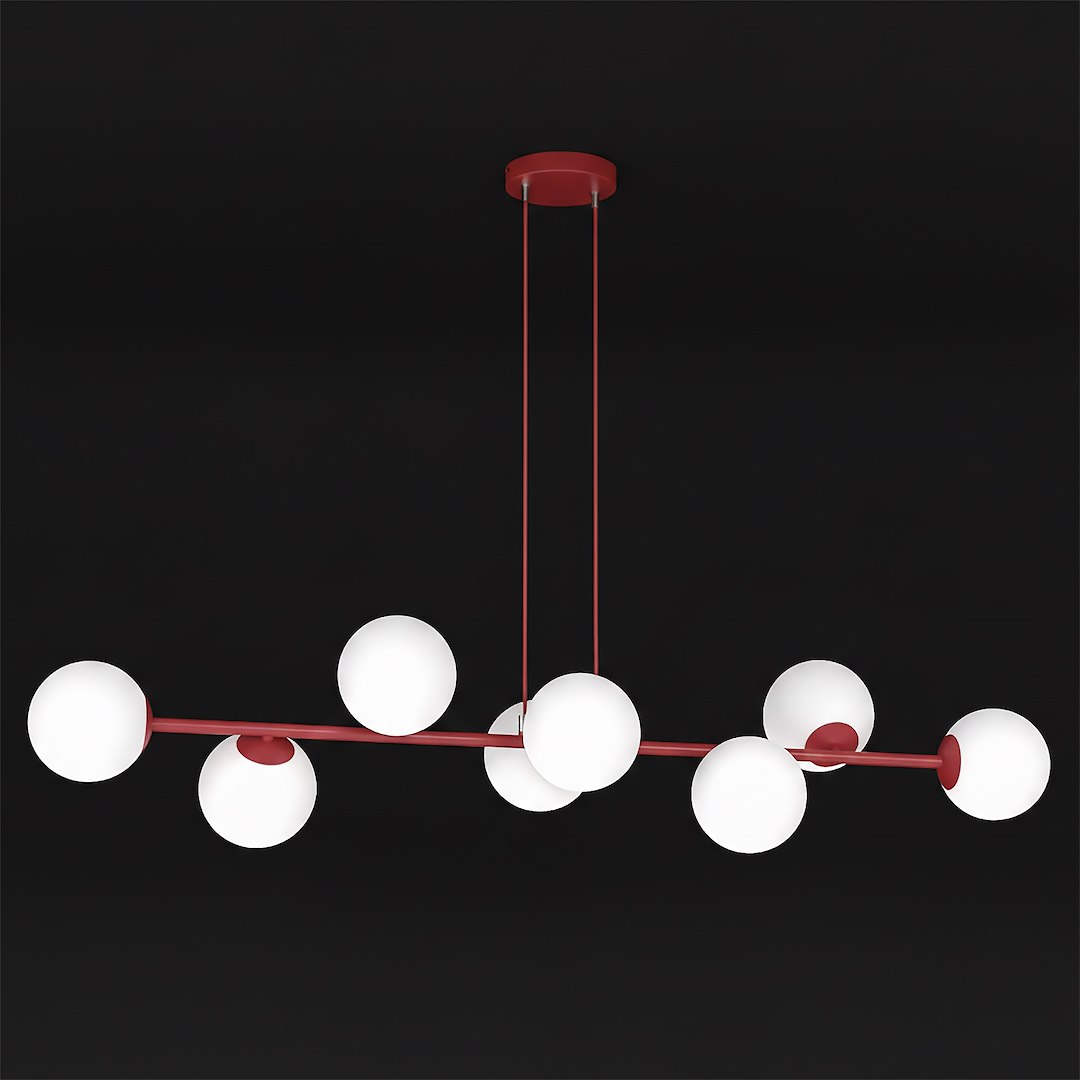 Hanglamp Mirna Bordeaux Ø14 cm - Afbeelding 7