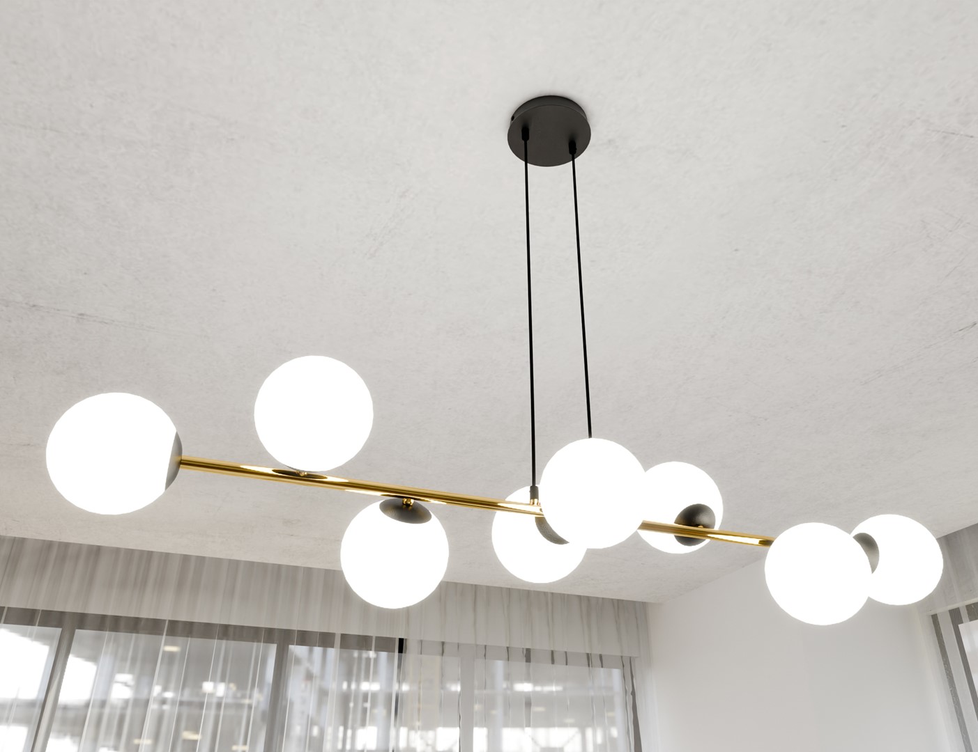 Hanglamp Paldi Zwart Ø14 cm - Afbeelding 8