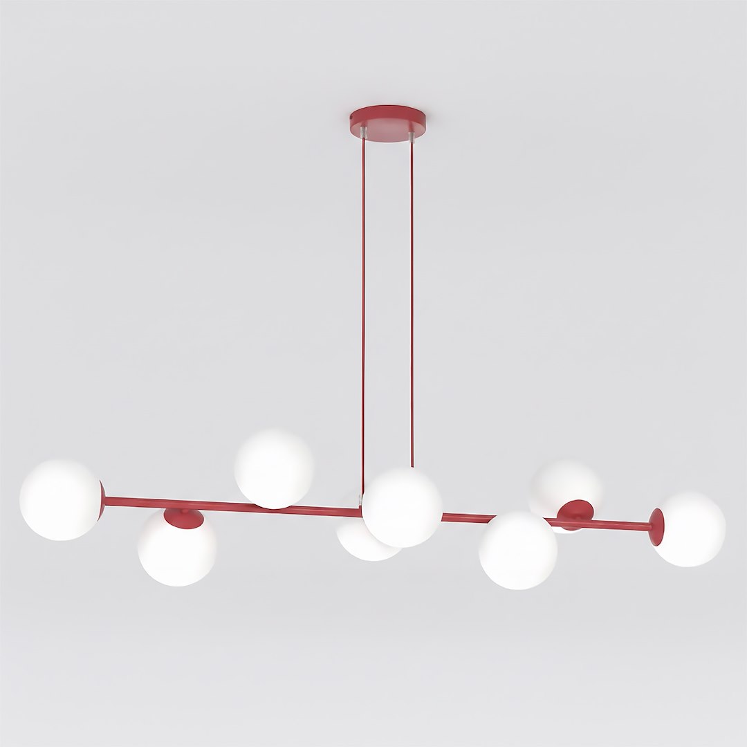 Hanglamp Mirna Bordeaux Ø14 cm - Afbeelding 8