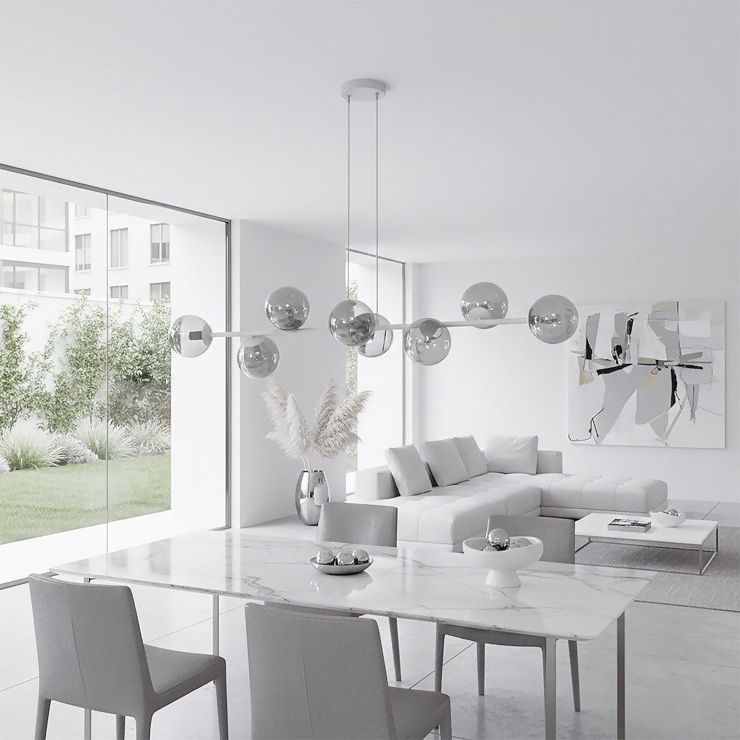 Hanglamp Jaamo Grijs Ø14 cm - Afbeelding 8