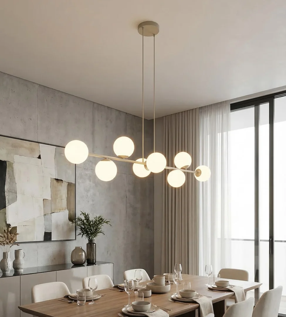 Hanglamp Vauraro Beige Ø14 cm - Afbeelding 8