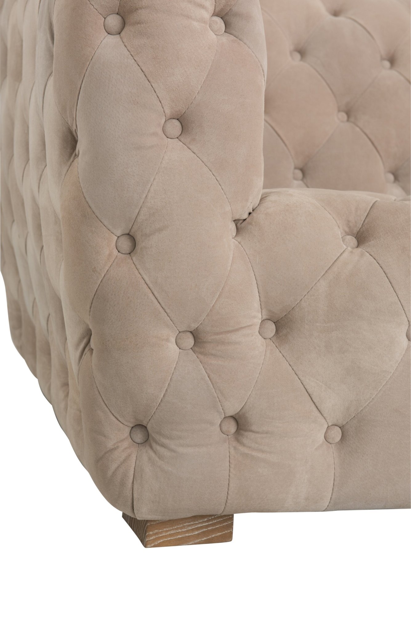 3-zitsbank Slunnar Hout Beige - Afbeelding 4