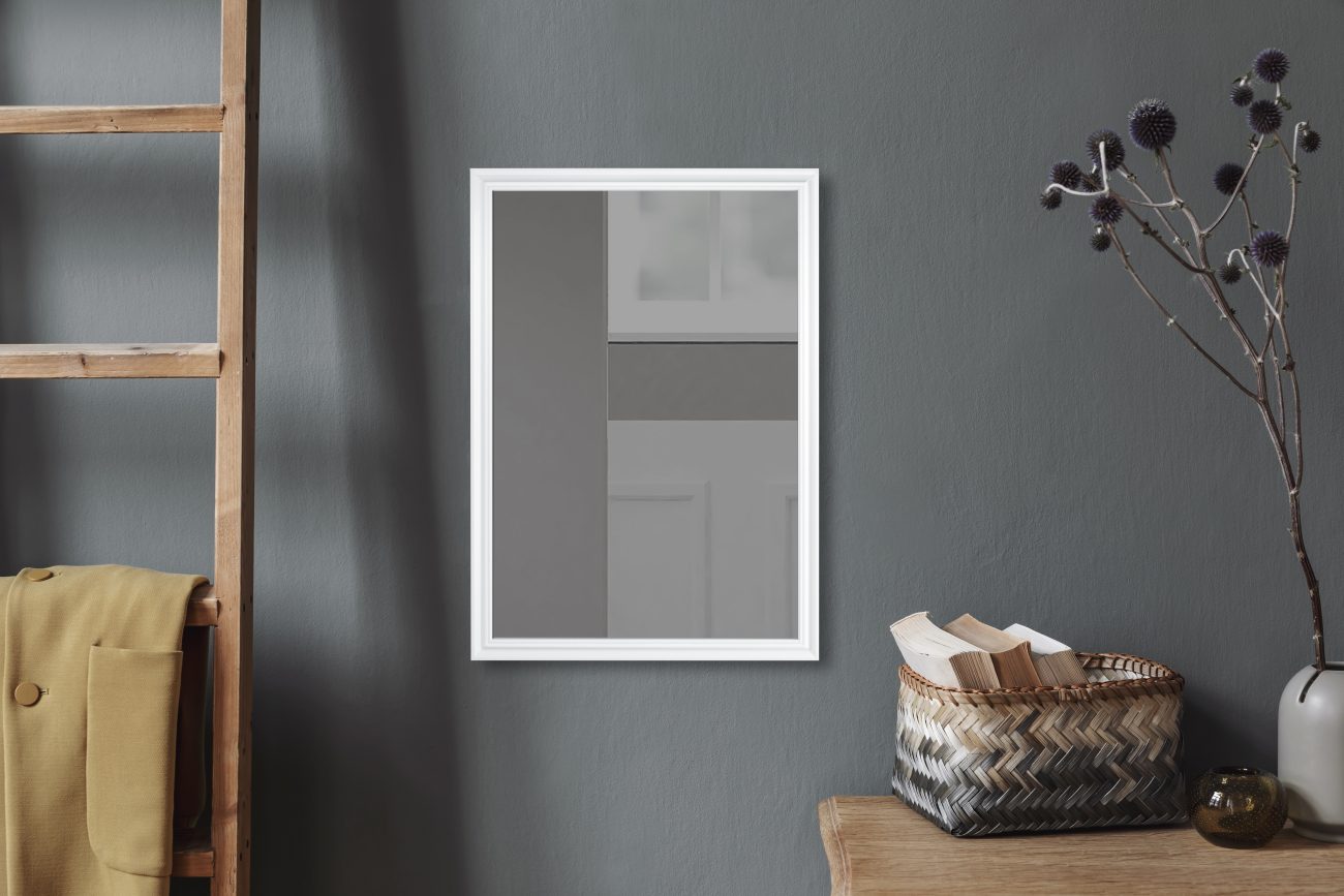 Spiegel Praunio Wit 70x50 cm - Afbeelding 3