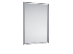 Spiegel Deensine Zilver 70x50 cm