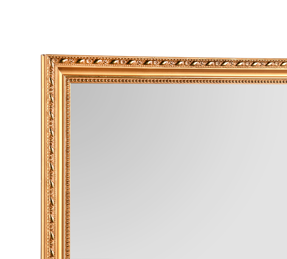 Spiegel Haamella Goud 45x34 cm - Afbeelding 3