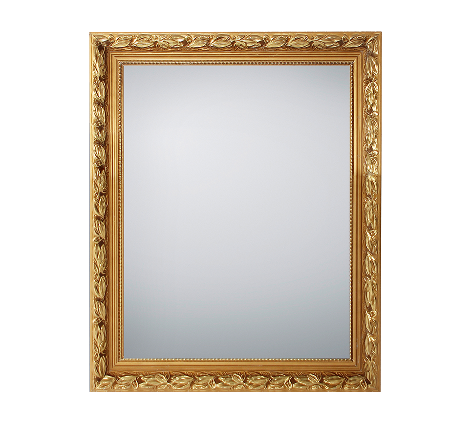 Spiegel Maaltik Goud 70x55 cm - Afbeelding 2