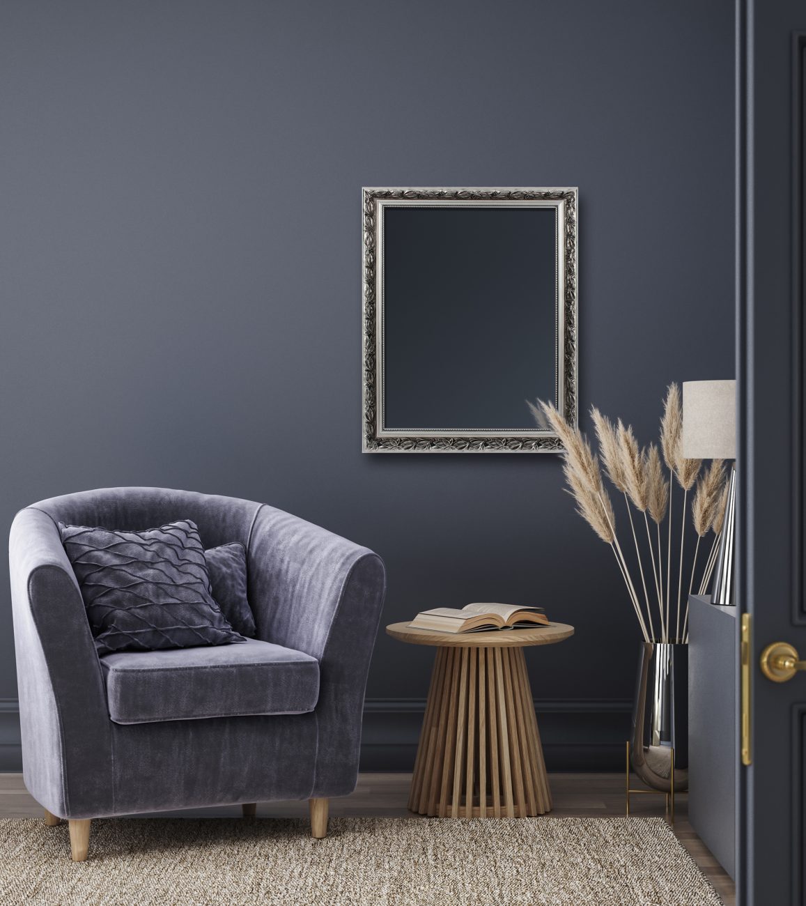Spiegel Dommar Zilver 70x55 cm - Afbeelding 7