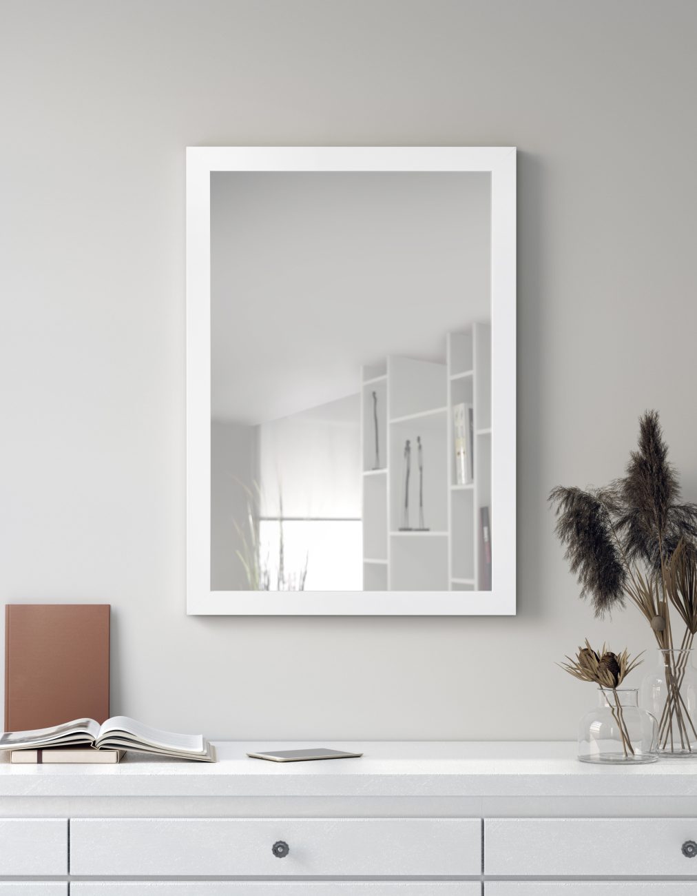 Spiegel Milvor Wit 68x48 cm - Afbeelding 3