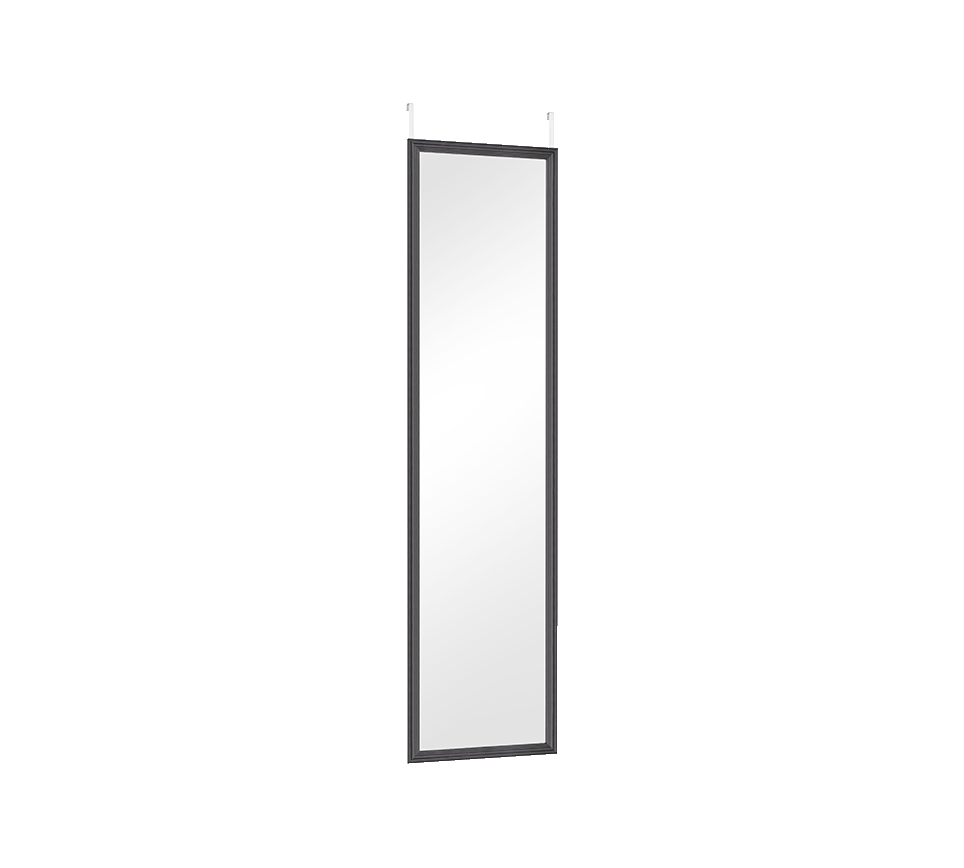 Spiegel Brarresta Zwart 120x30 cm