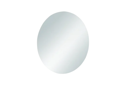 Witte Spiegel Coontas 50x50 cm met slank metalen frame en spiegelglas