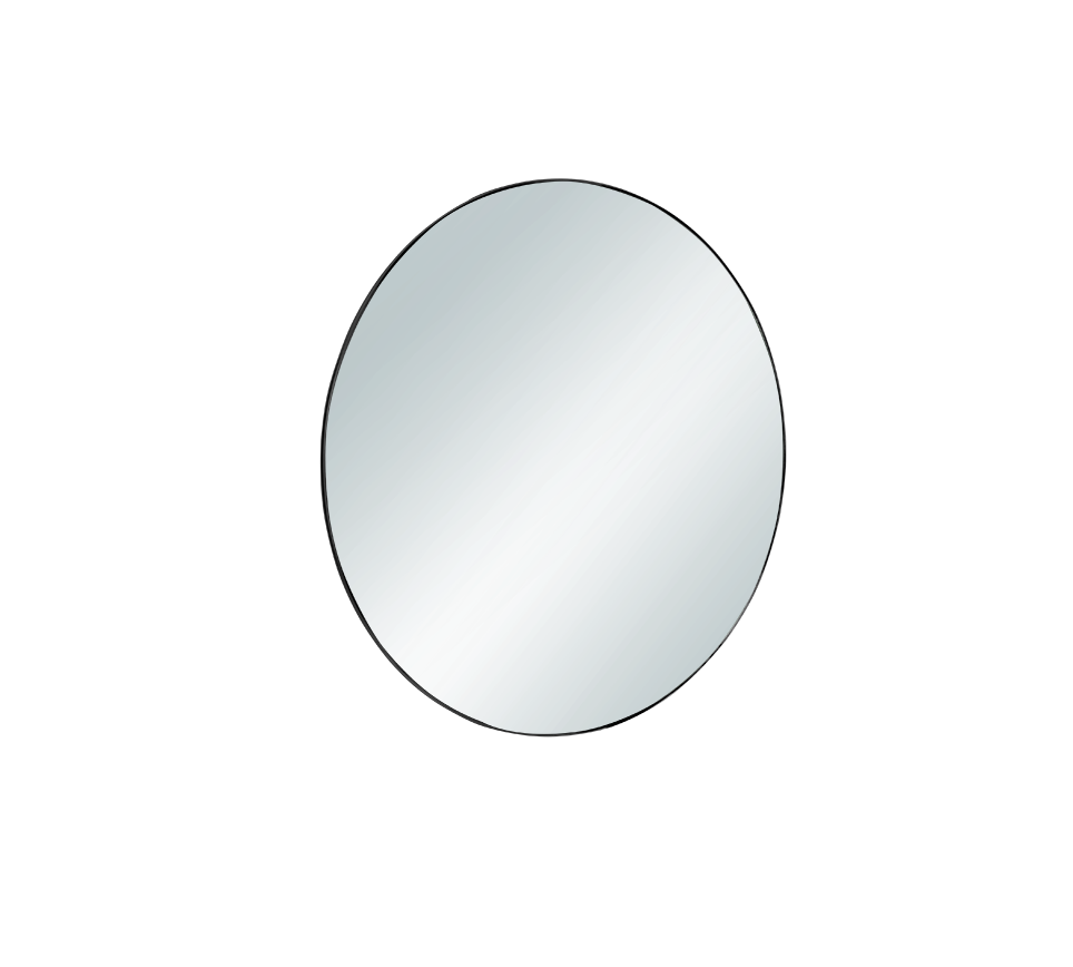 Spiegel Jommak Zwart 50x50 cm