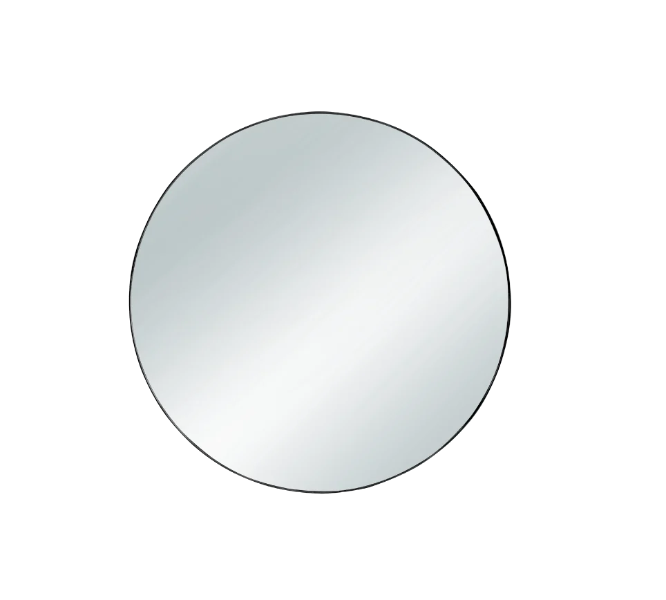 Spiegel Jommak Zwart 50x50 cm - Afbeelding 2