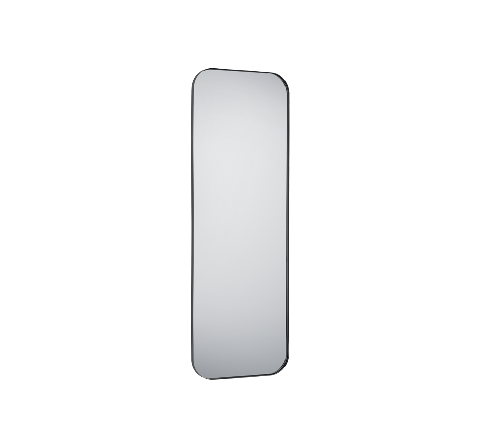 Spiegel Traamea Zwart 150x50 cm