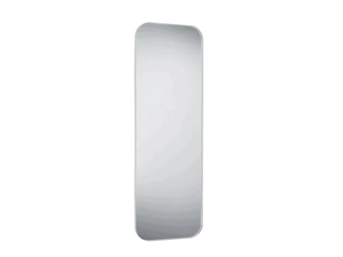 Spiegel Prirmol Zilver 50 x 150 cm met slank afgerond design en metalen lijst