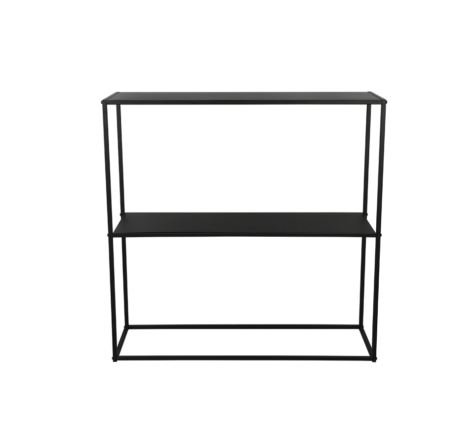 Spiegel Soordund Zwart 80x80 cm - Afbeelding 2