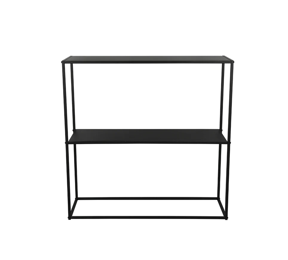 Spiegel Soordund Zwart 80x80 cm - Afbeelding 2